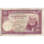 Espanha 50 Pesetas 1951